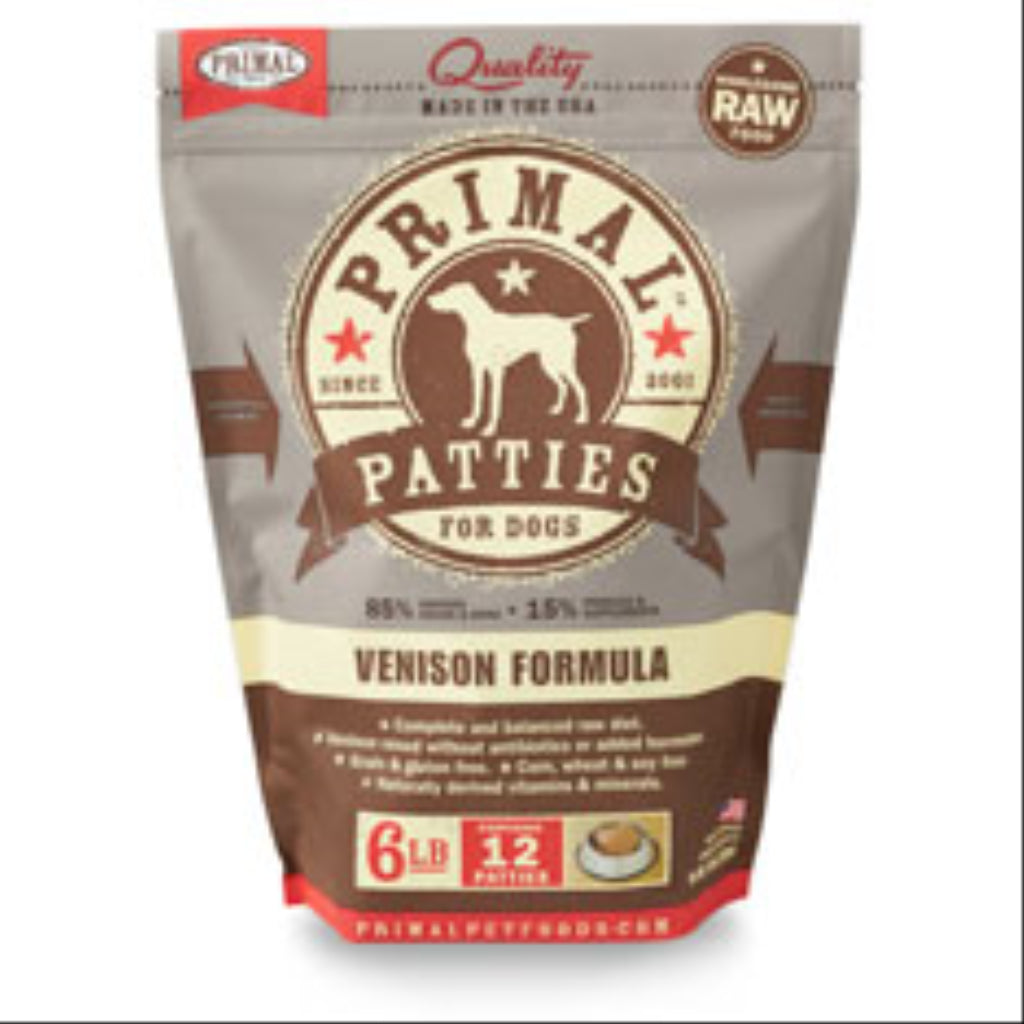 Primal - Dog Venison Patties