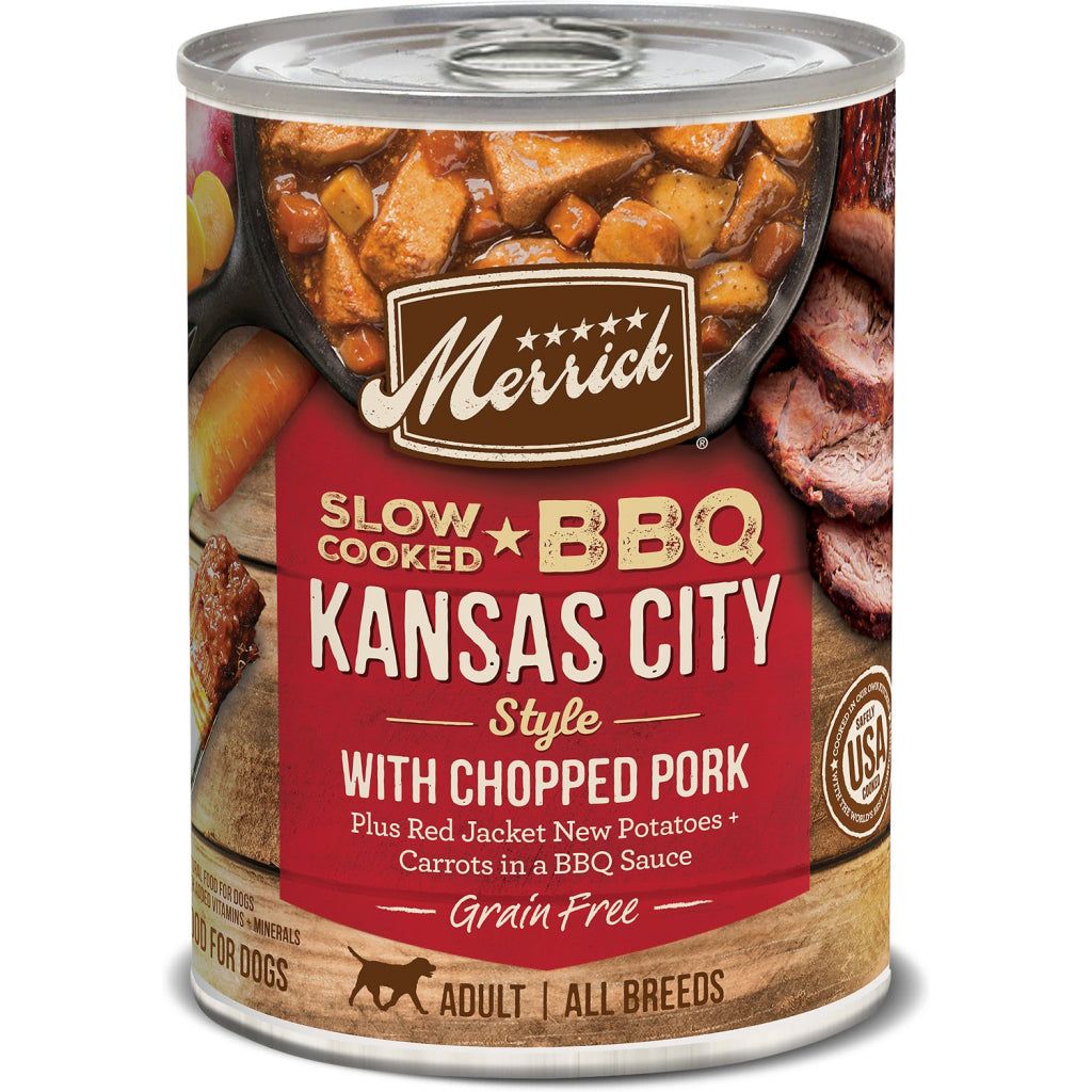 Merrick - Dog BBQ Kansas City Pork Canned