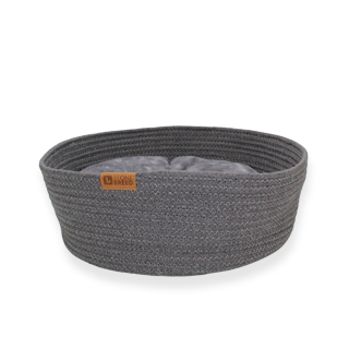 Be One Breed -  Cat Pet Cuddler Bed Dark Gray