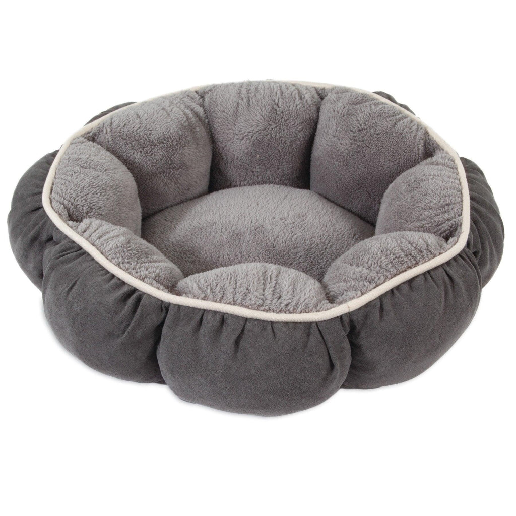 Petmate - Aspen - Puffy Round Cat Bed Assorted Colors 18"