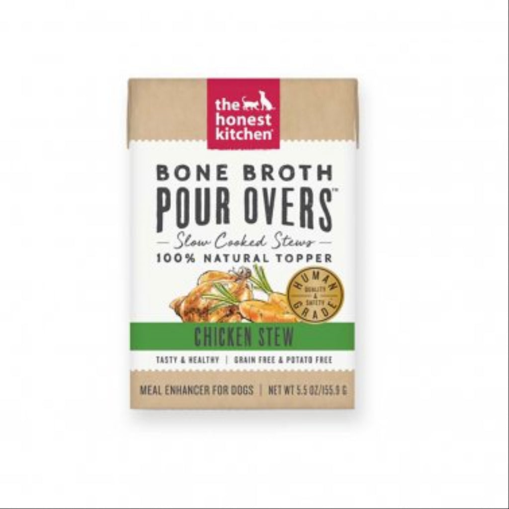 Bone Broth Pour Overs Chicken Stew