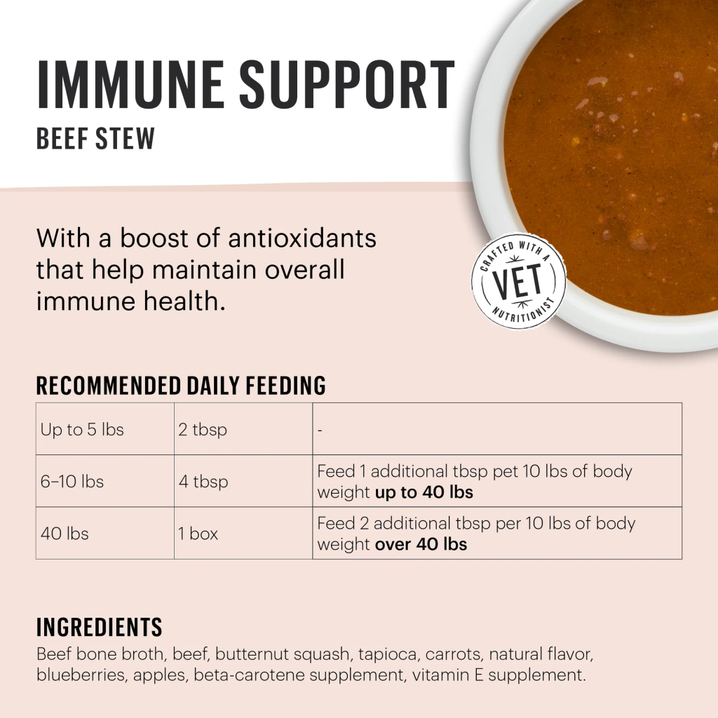 Functional Pour Overs Immunity Support - Beef Stew