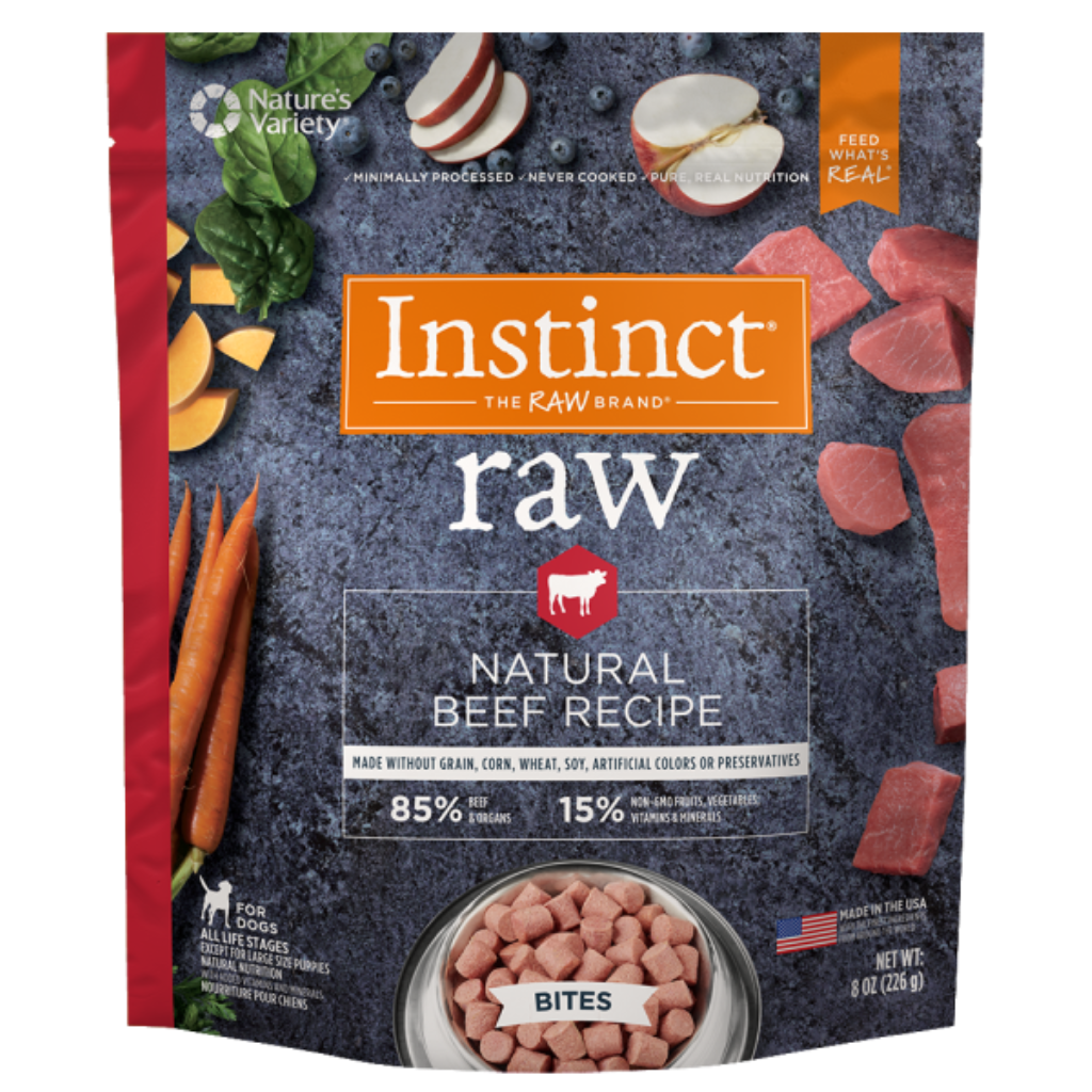Instinct - 85/15 - Dog Beef- Bites