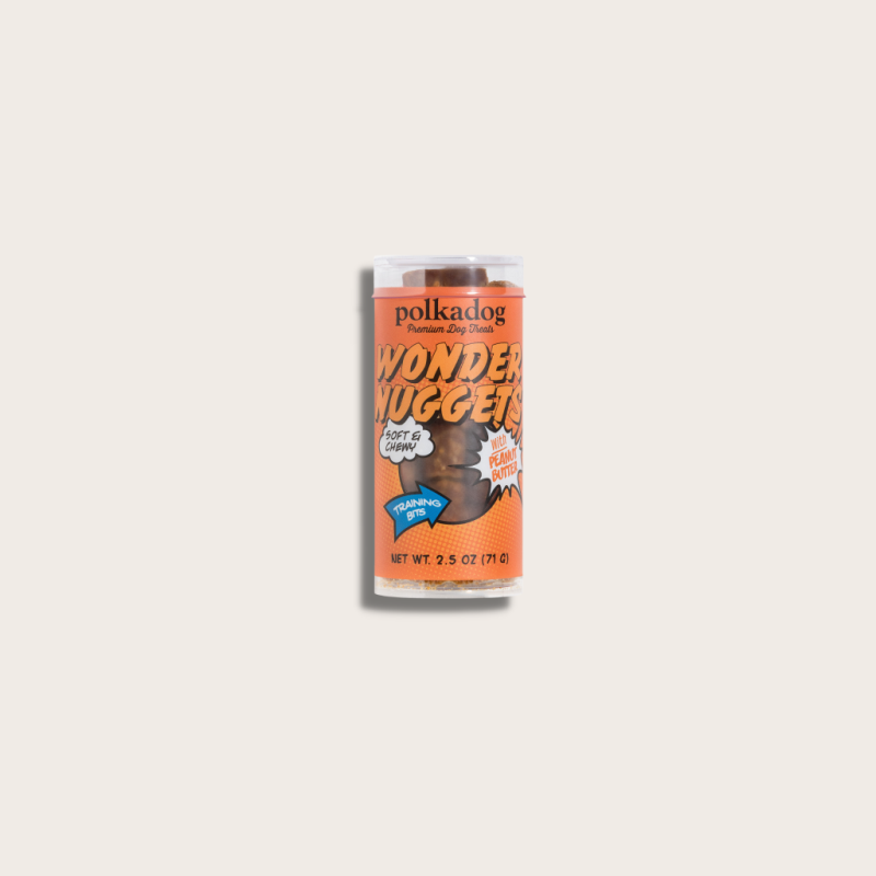 Polkadog Wonder Nuggets Peanut Butter - Mini Tube