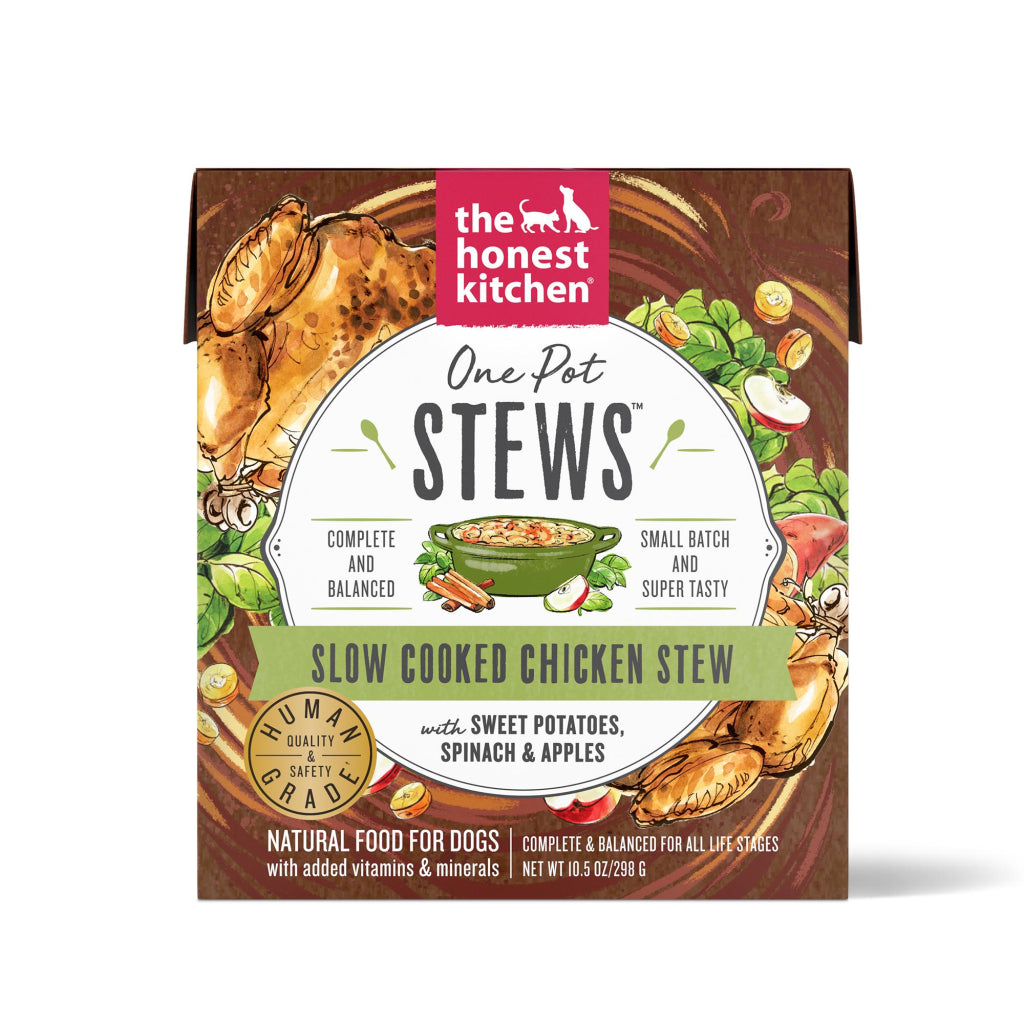 One Pot Stew - Chicken, Sweet Potato, Spinach & Apples