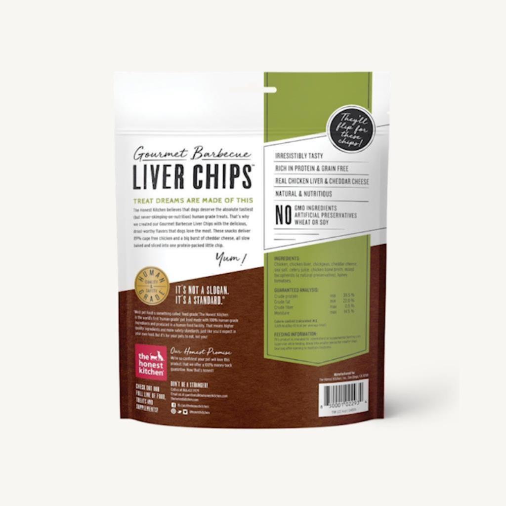 Barbecue Liver Chips - Chicken Liver & Cheddar