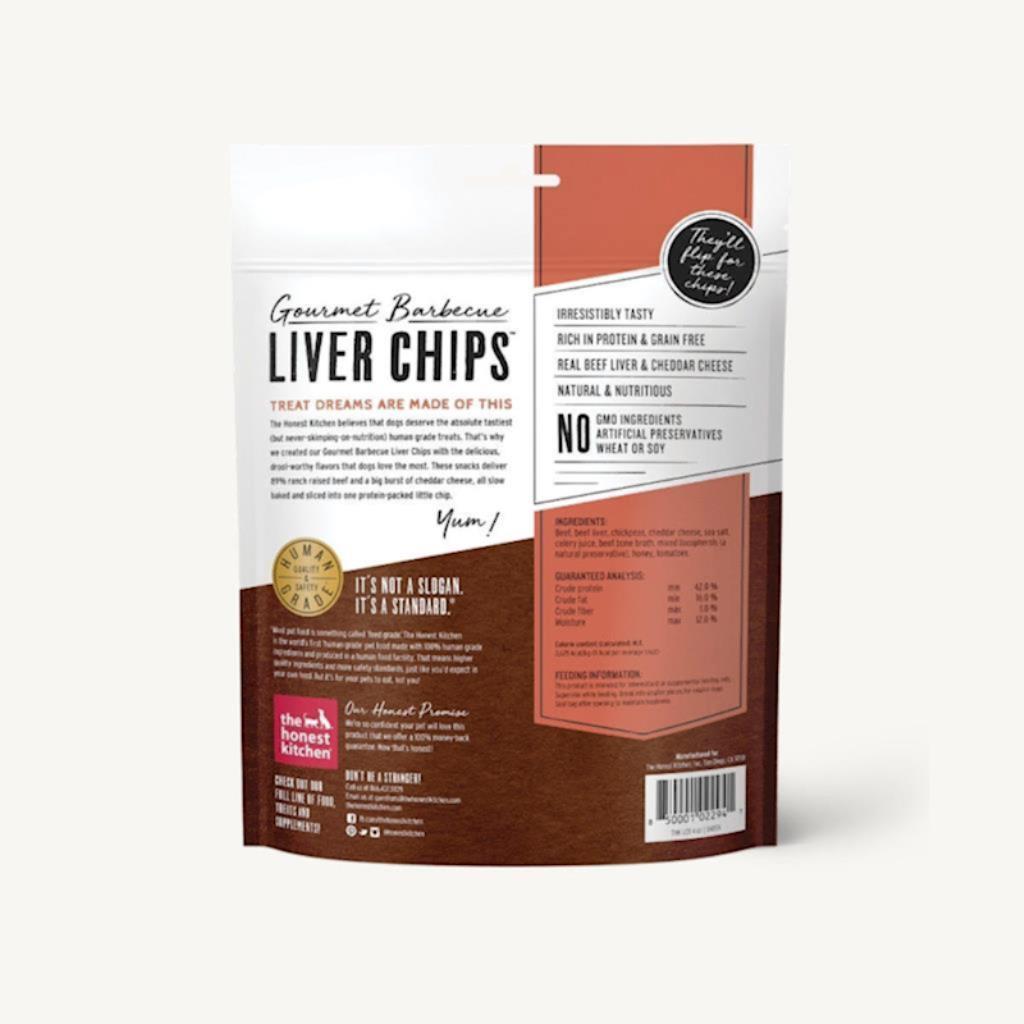 Barbecue Liver Chips - Beef Liver & Cheddar