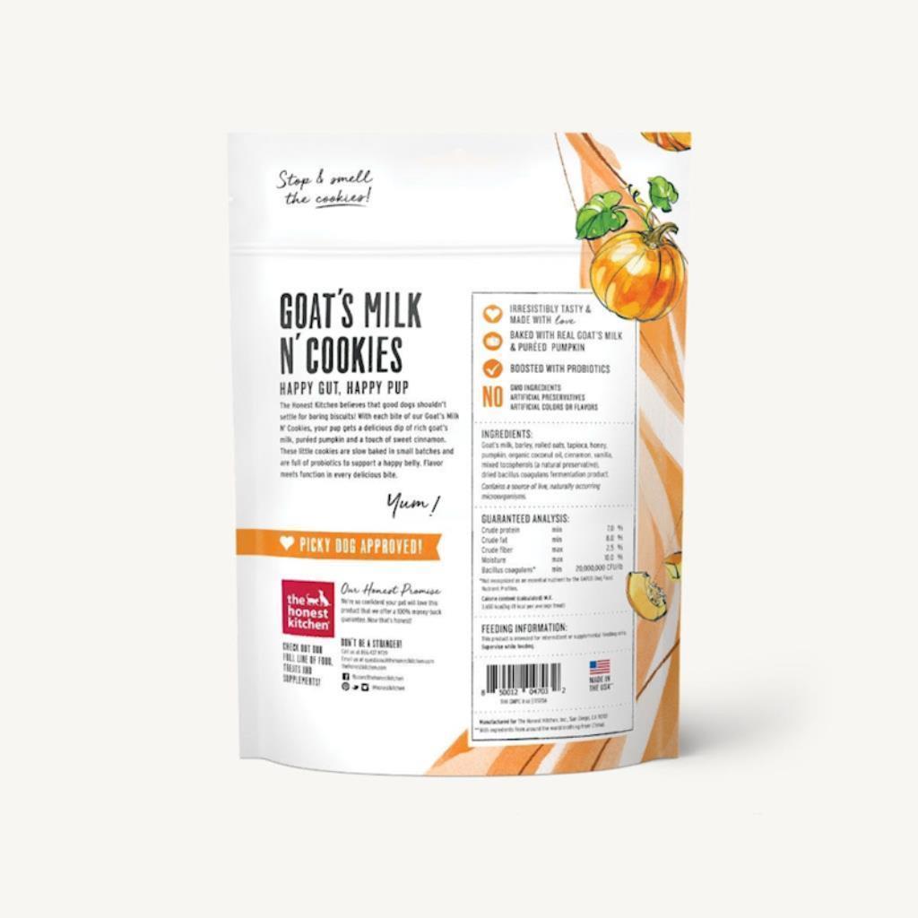 Goat's Milk N' Cookies with Pumpkin