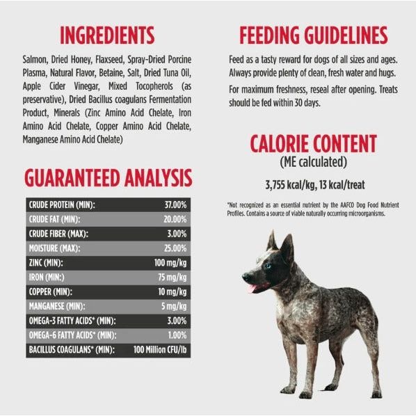 Nulo - Freestyle - Dog Functional Jerky Skin & Coat Salm