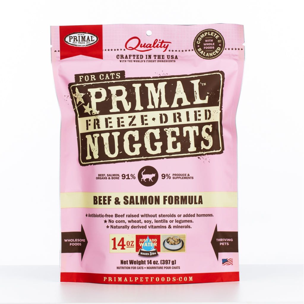 Primal - Freeze Dried Meal - Cat Beef Salmon