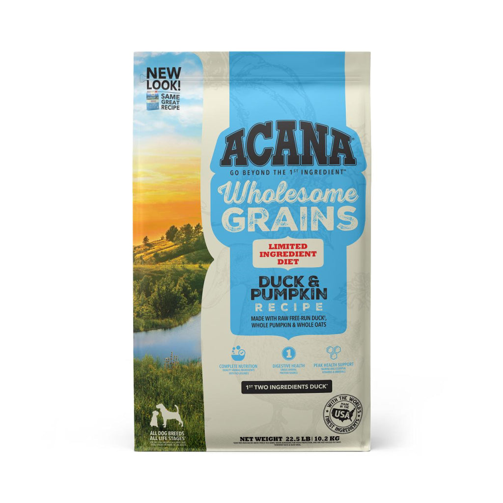 Champion - Acana - Dog Singles Wholesome Grains Duck & Pumpkin