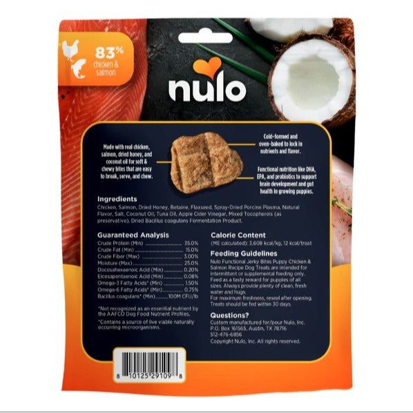 Nulo - Freestyle - Dog Functional Jerky Puppy Chicken & Salmon