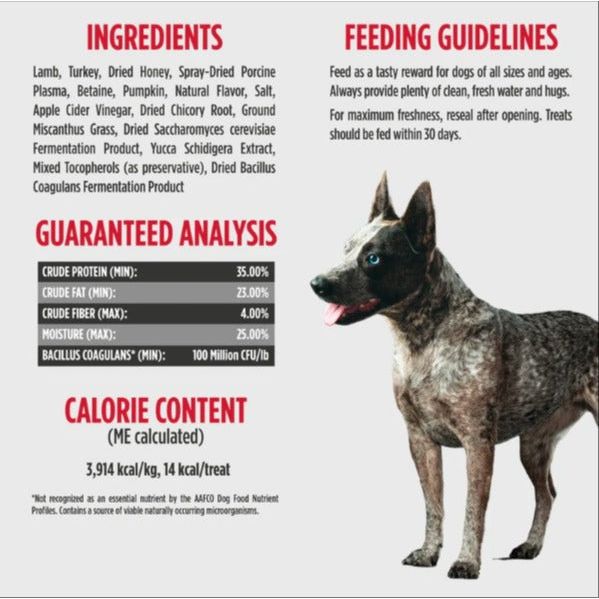 Nulo - Freestyle - Dog Functional Jerky Gut Lamb & Turk