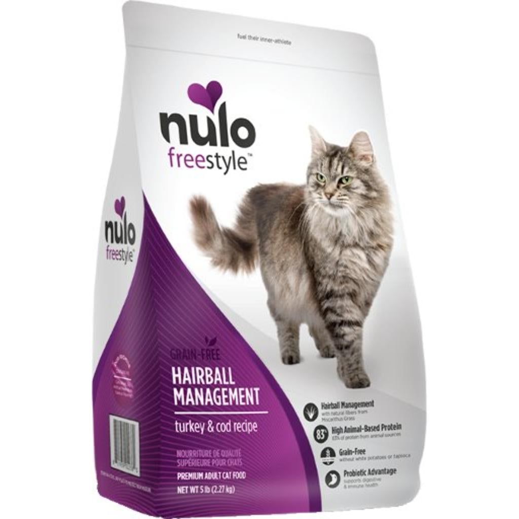 Nulo - Freestyle - Cat Grain Free Hairball Management Turkey & Cod