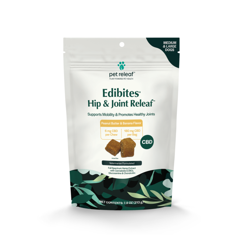 Pet Releaf - Edibites Hip&Joint PB Banana - Sm