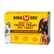 Boss Dog - Frozen Yogurt Peanut Butter & Banana 8/4PK 3.5 fl oz