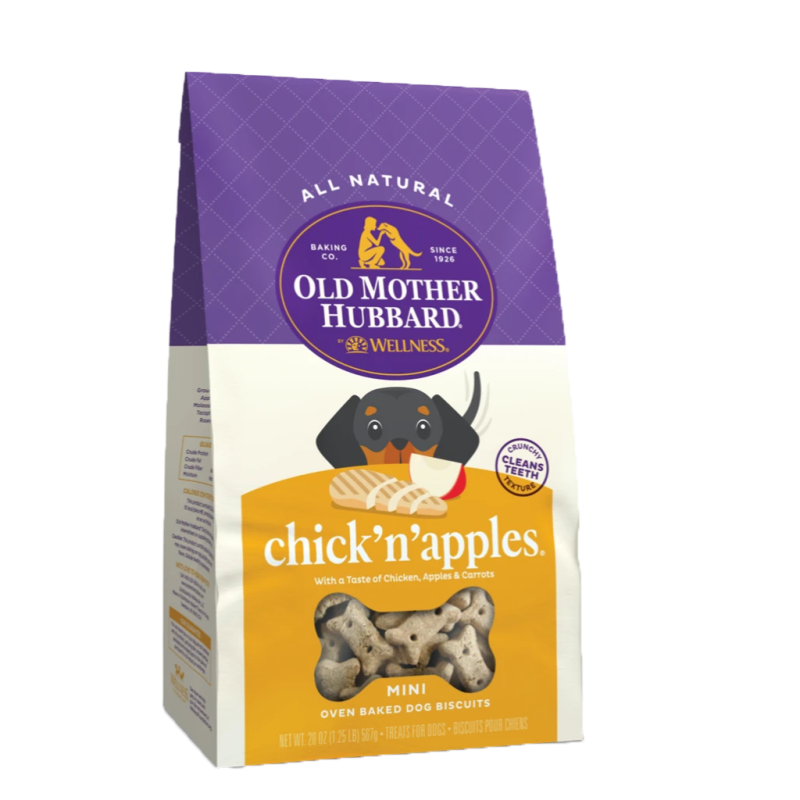 WellPet - Old Mother Hubbard - Dog Biscuits Chick N Apples Mini