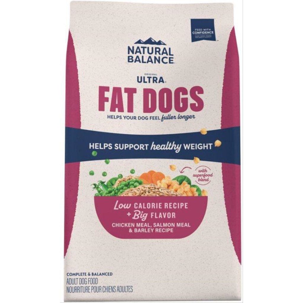 Natural Balance - Fat Dog Chicken & Salmon Low Calorie