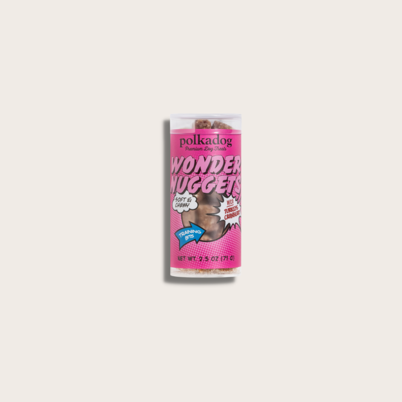 Polkadog Wonder Nuggets Turkey & Cranberry - Mini Tube