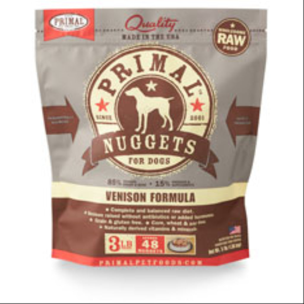 Primal - Dog Venison Nuggets