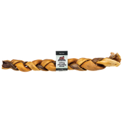 Redbarn Puffed Collagen Braid Dog Treat, 12-in