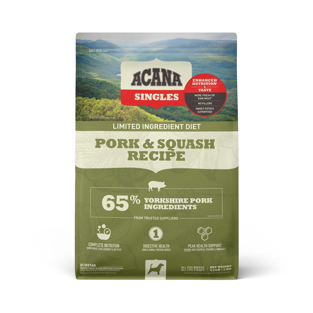 Champion - Acana - Dog Singles Pork & Squash