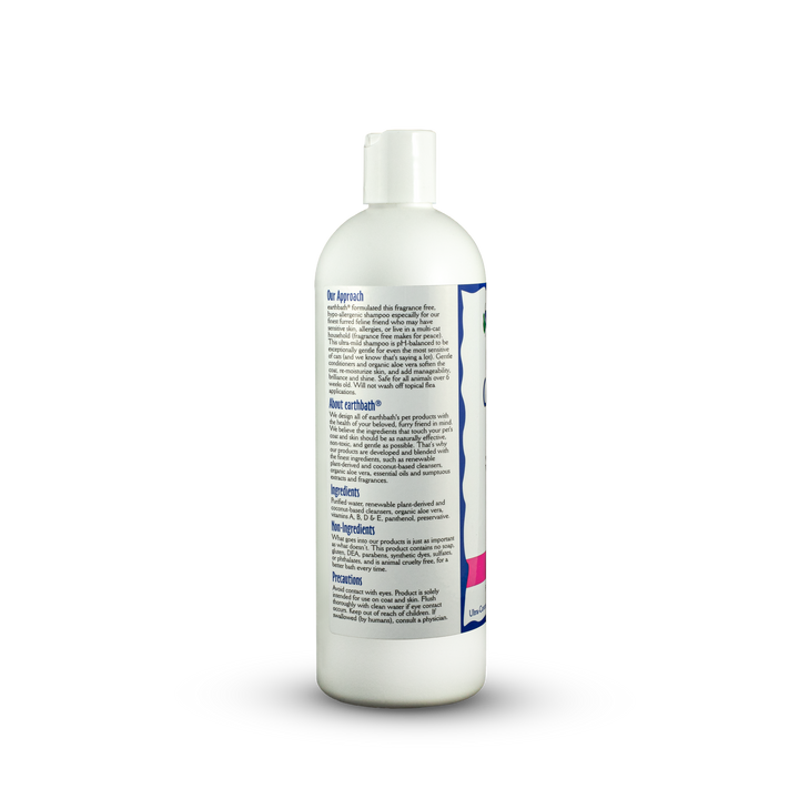 Earthbath - Cat Shampoo Hypoallergenic Fragrance Free