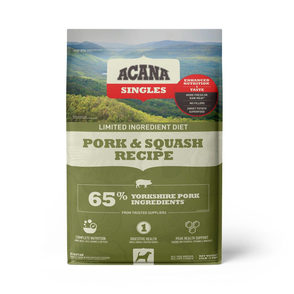 Champion - Acana - Dog Singles Pork & Squash