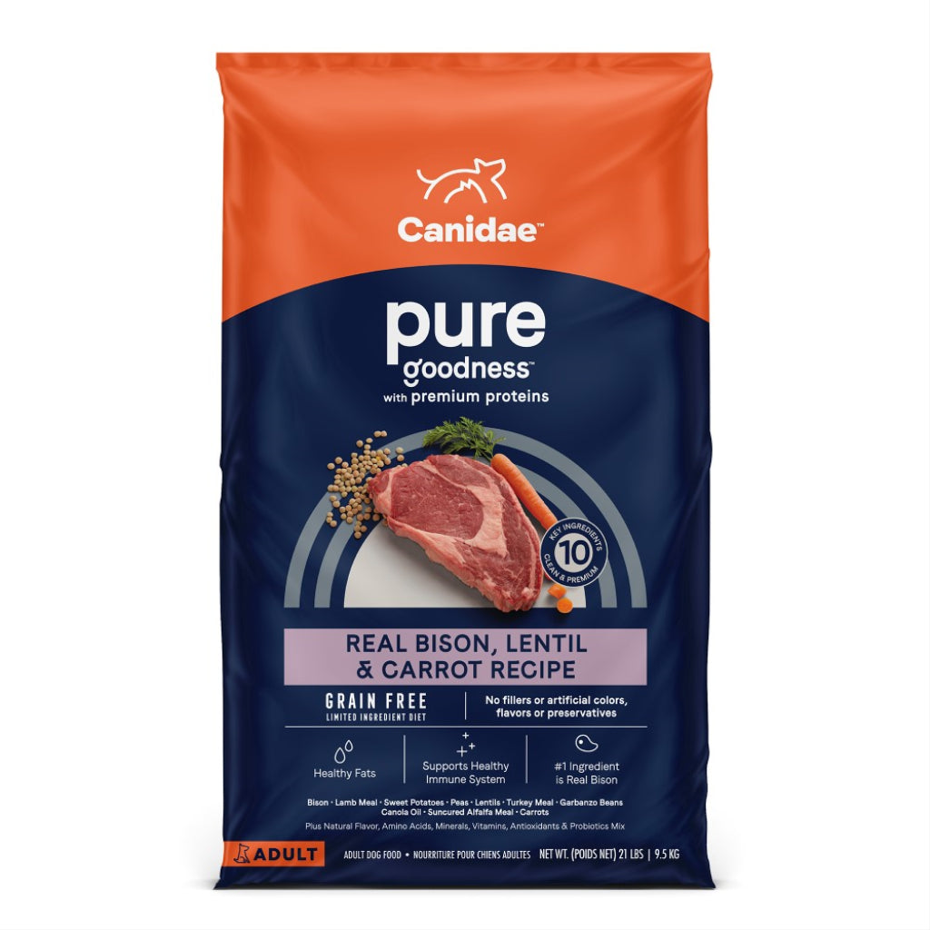 Canidae - Pure - Dog Real Bison, Lentil & Carrot