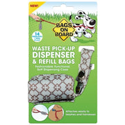 Bags on Board - Fashion Dispenser Blue Diamond 14pk