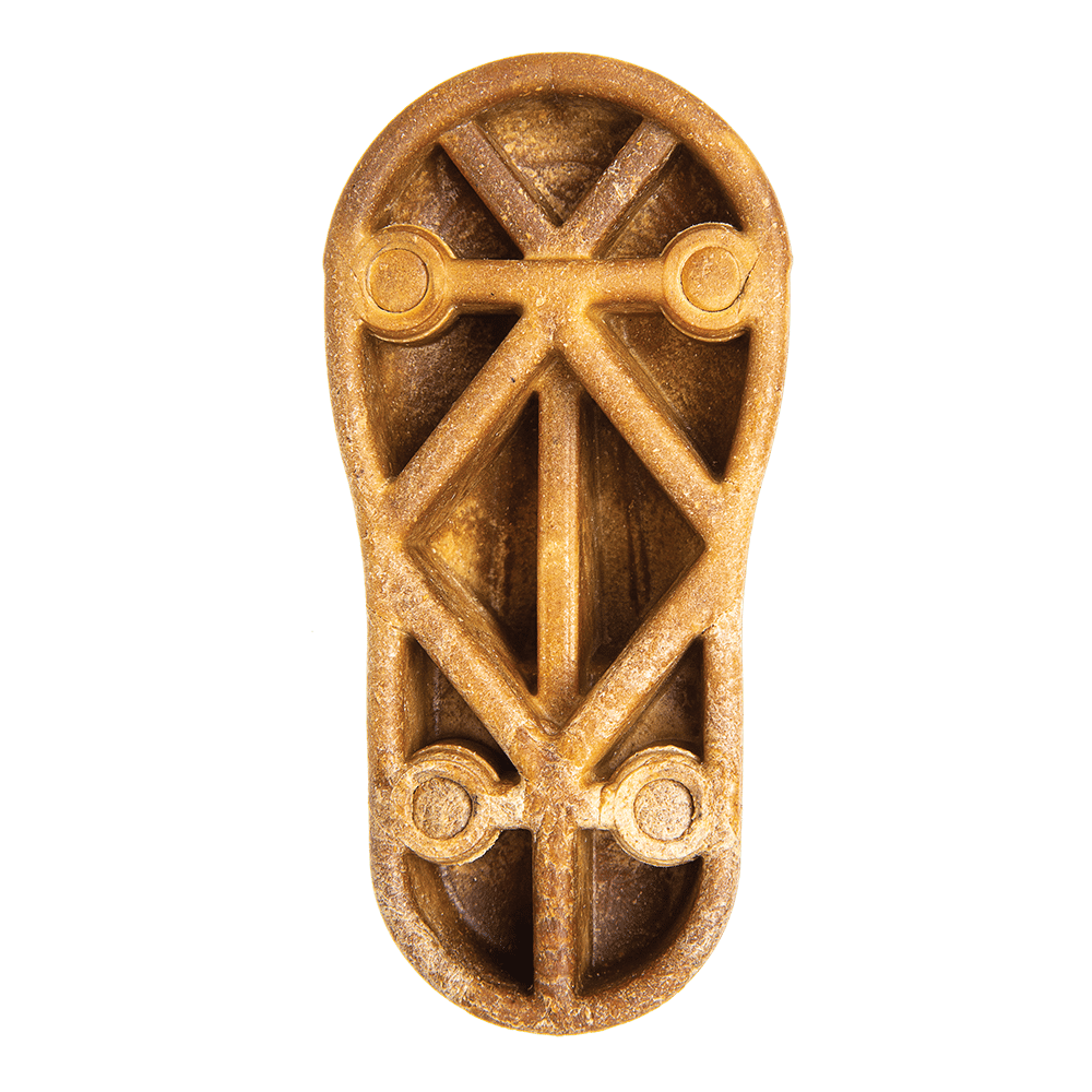 Redbarn Chew-A-Bulls Shoe Dog Treats, Small