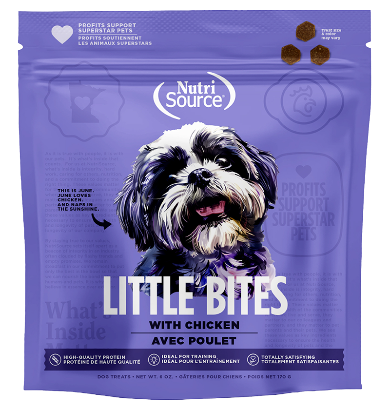 NutriSource Little Bites Chicken Treat 6oz