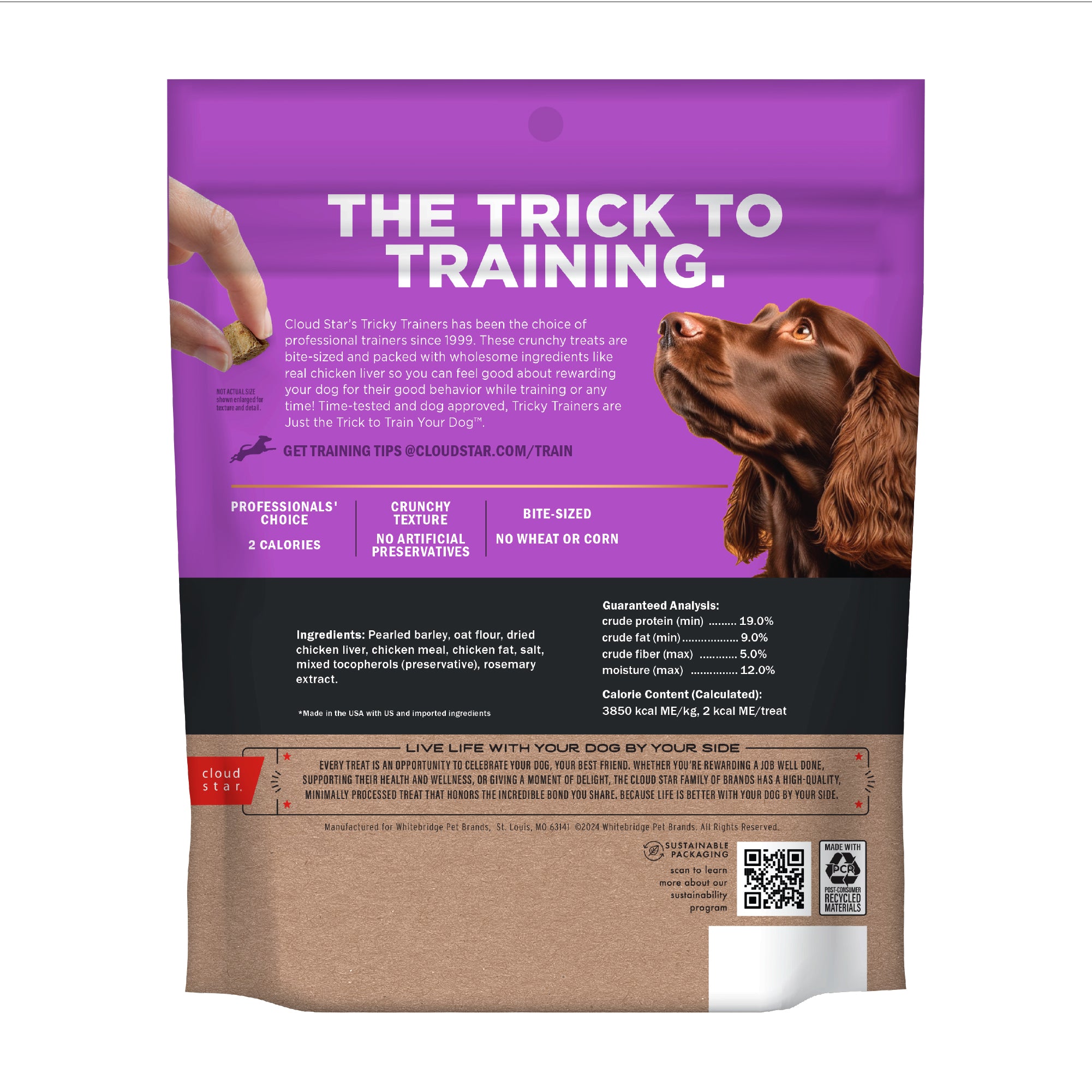 Tricky Trainer - Dog Crunchy Trainer Chicken Liver