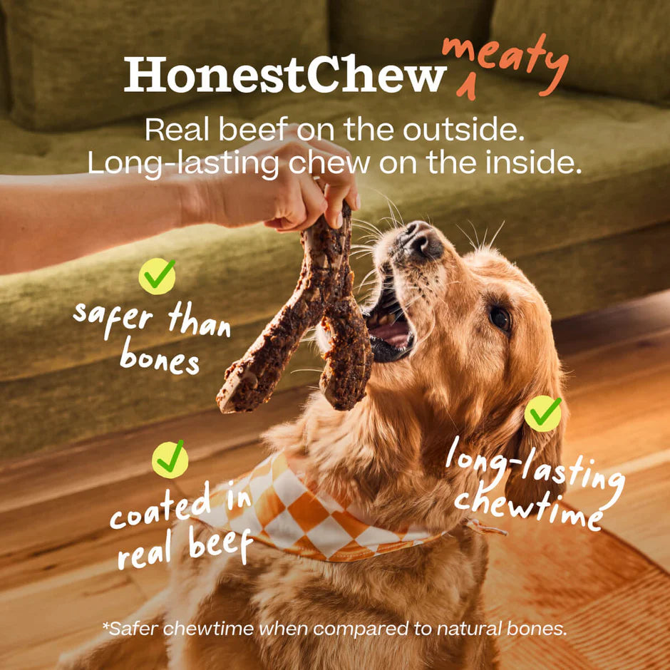 WOOF Honest Chew Meaty YGnawt - Medium