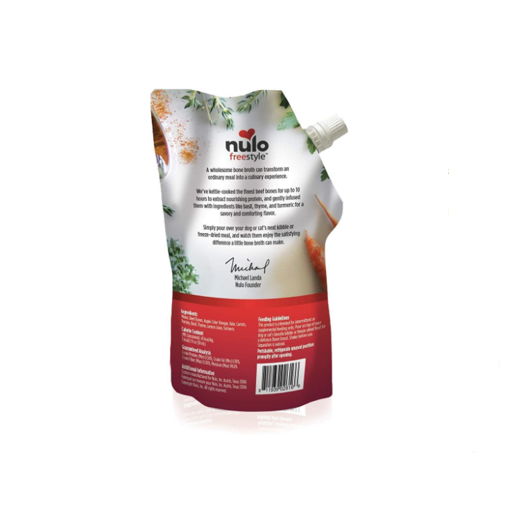 NULO Freestyle Beef Bone Broth