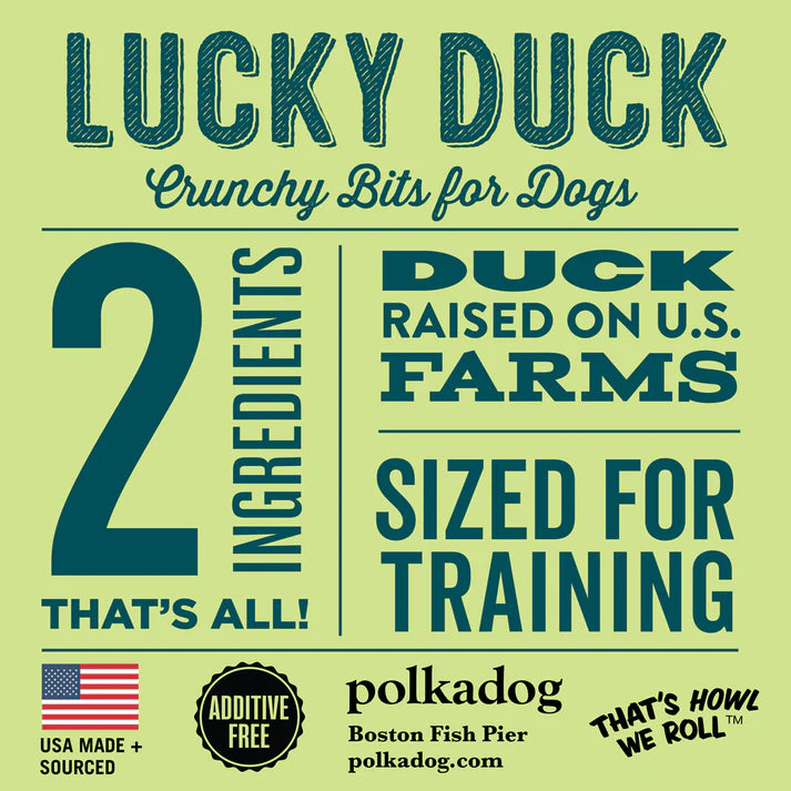 Polkadog Tube - Training Bits Lucky Duck Mini Tube
