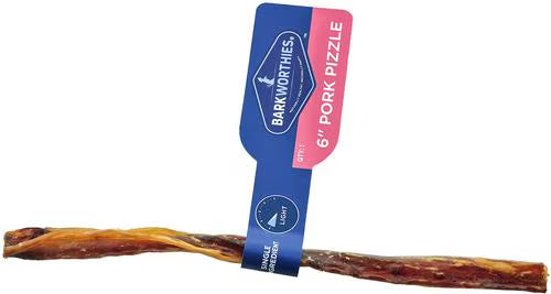 Barkworthies 6" Pork Pizzle
