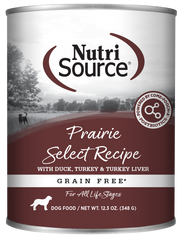 NutriSource Prairie Select GF Canned 13oz