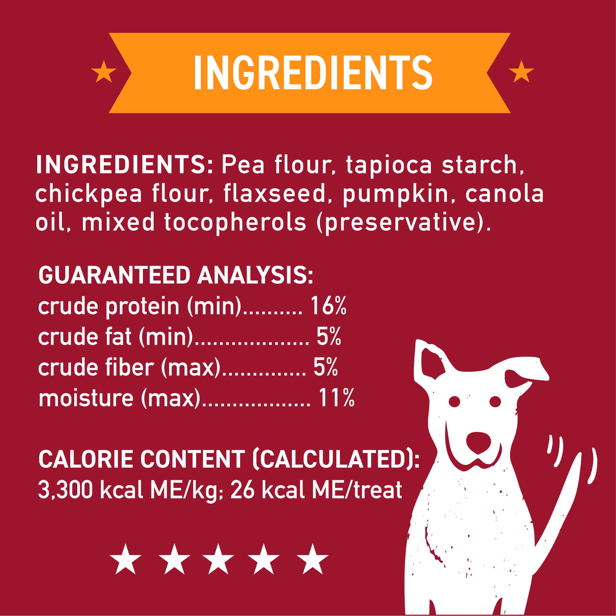 Wag More Bark Less - Grain Free Oven Baked Pumpkin