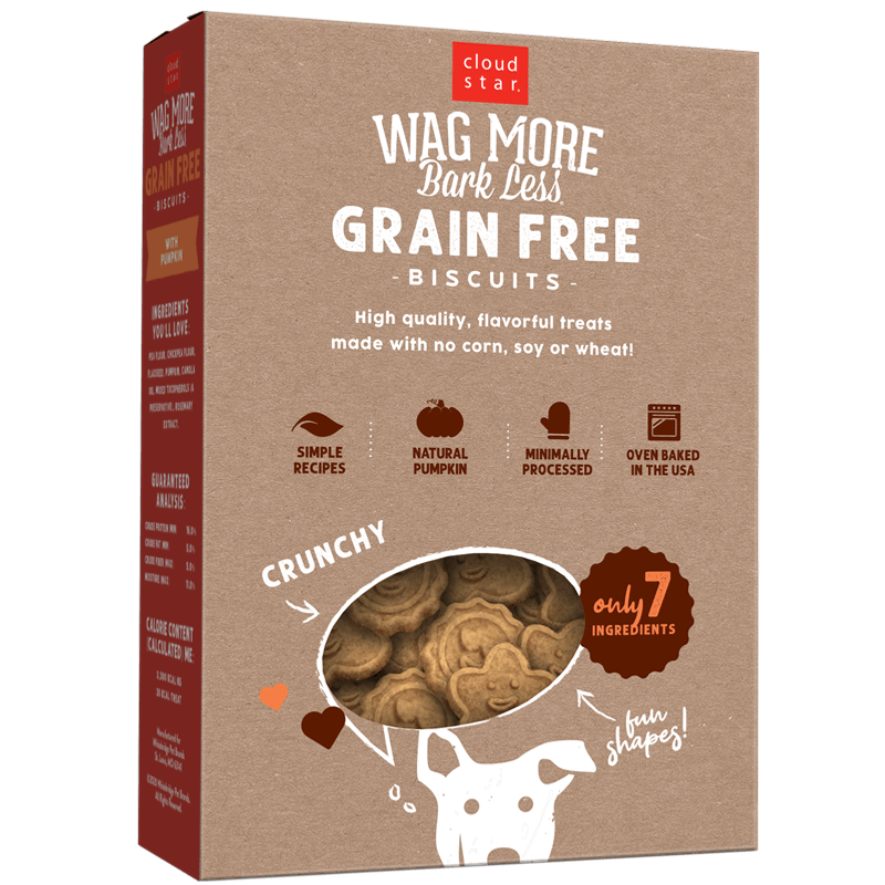 Wag More Bark Less - Grain Free Oven Baked Pumpkin
