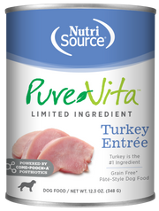Pure Vita Dog Turkey GF Canned 13oz