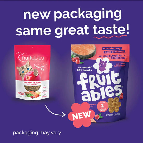 Fruitables - Cat Salmon & Cranberry Treats