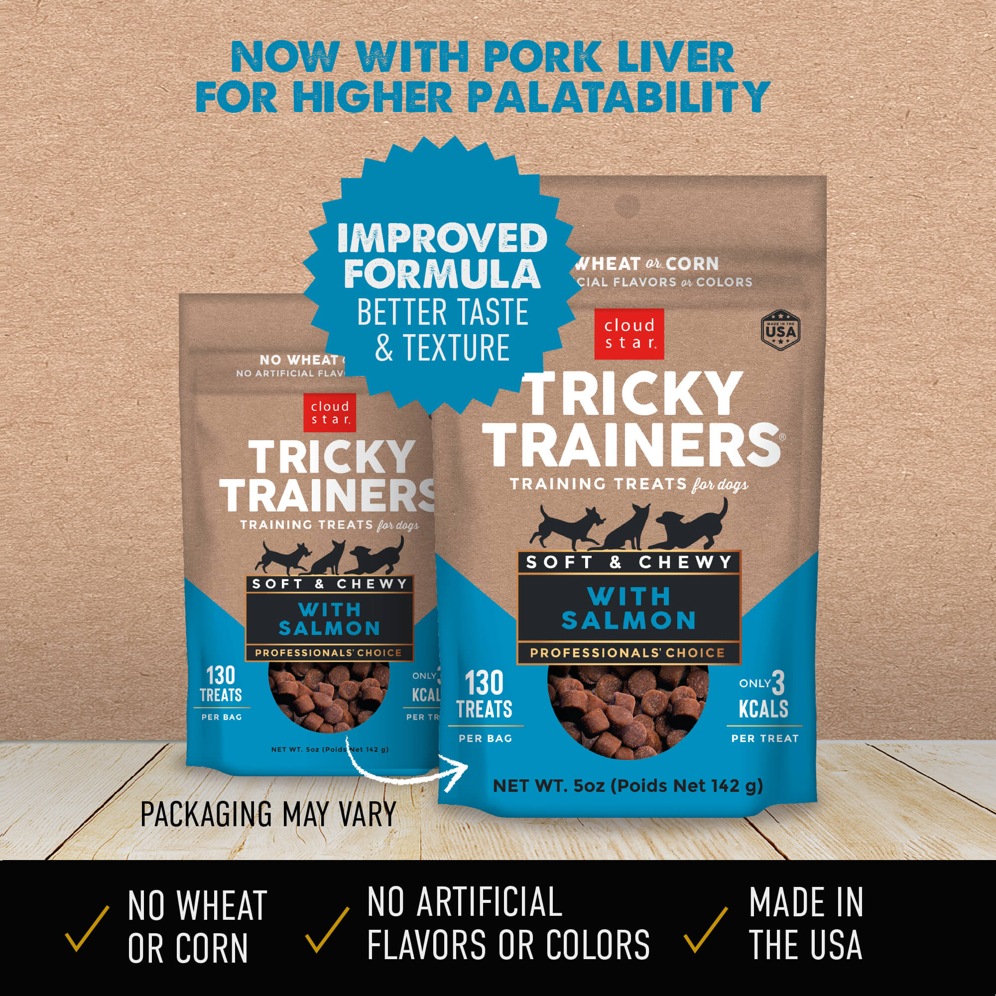 Tricky Trainer - Dog Chewy Trainer Salmon