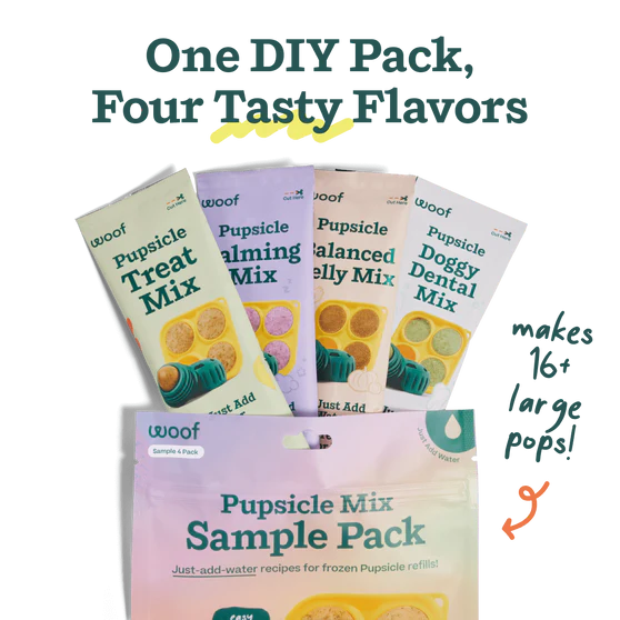 WOOF Pupsicle Mix Variety Pack