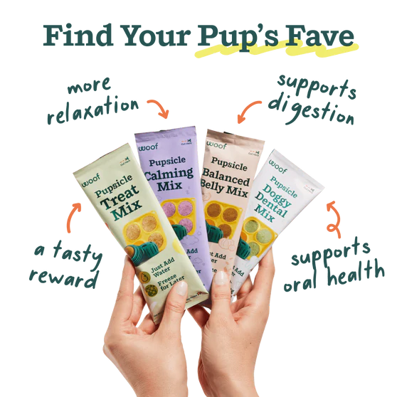 WOOF Pupsicle Mix Variety Pack