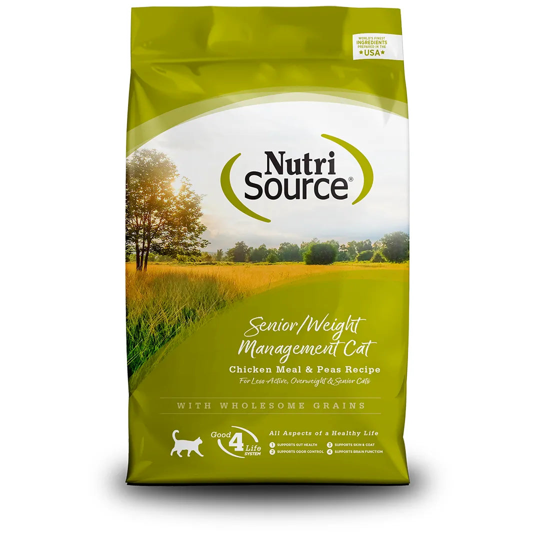 NutriSource Senior Weight Management Dry Cat Food