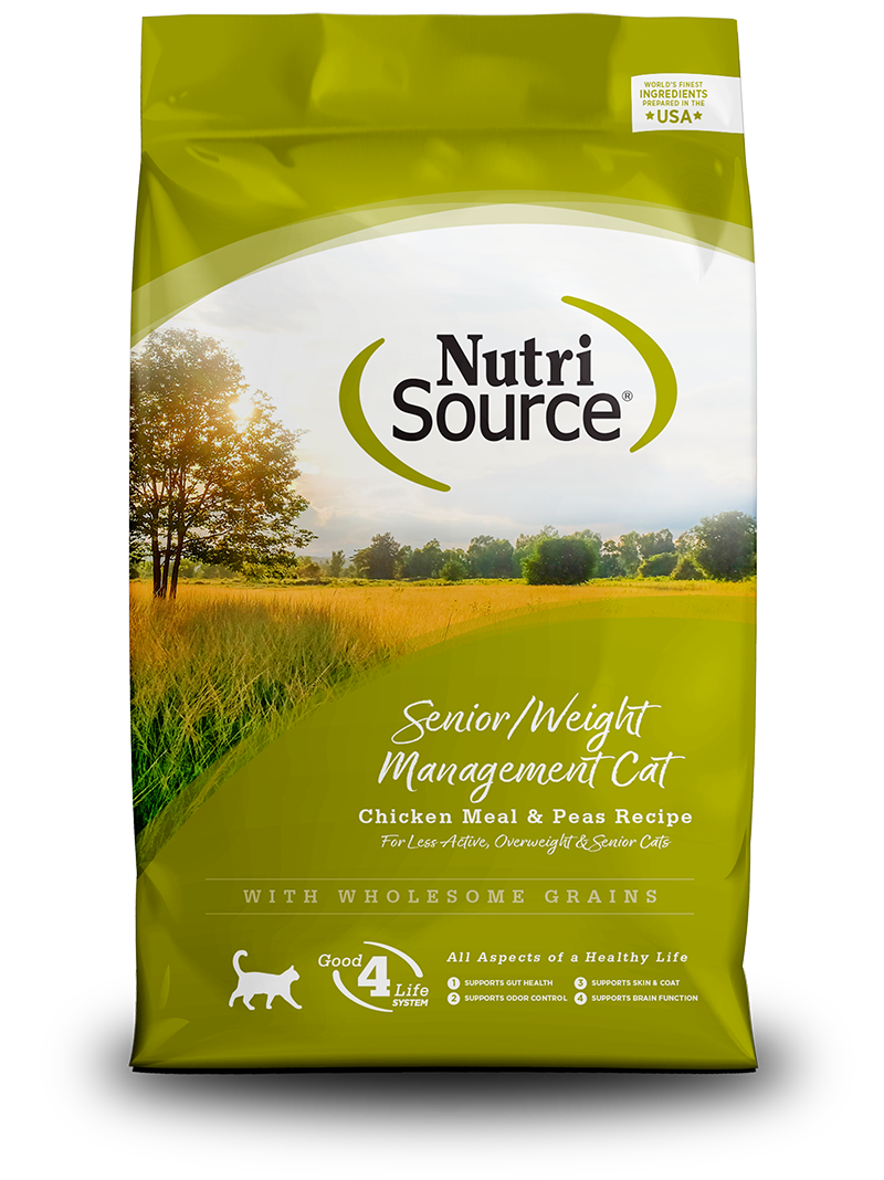NutriSource Senior Weight Management Dry Cat Food
