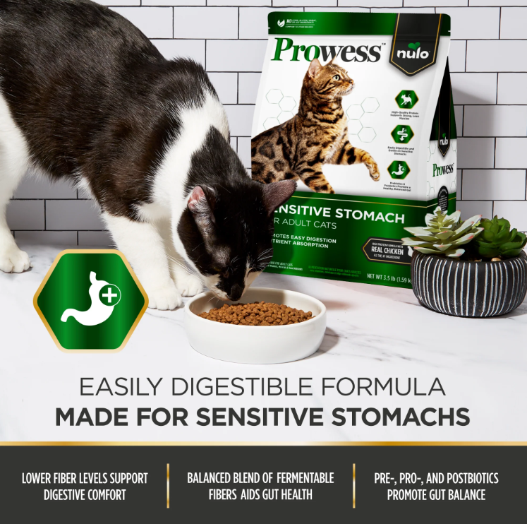 Nulo Prowess Sensitive Stomach Chicken Recipe for Cats