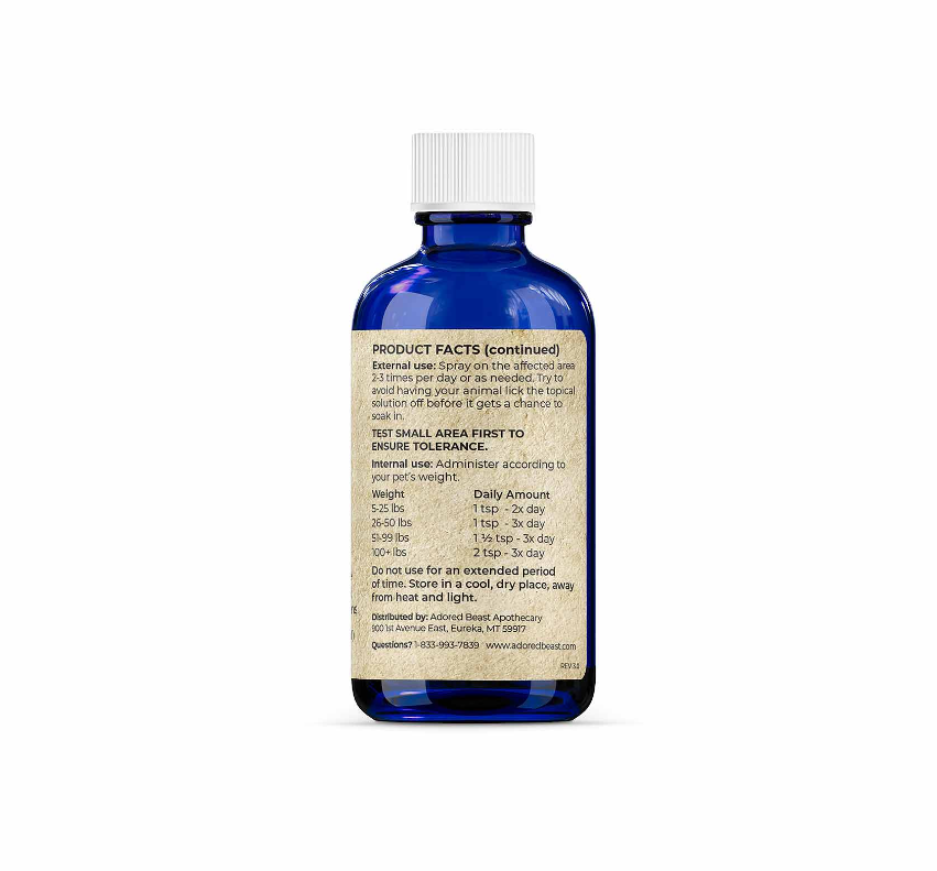 Adored Beast Colloidal SilverSol for Pets, 50-mL