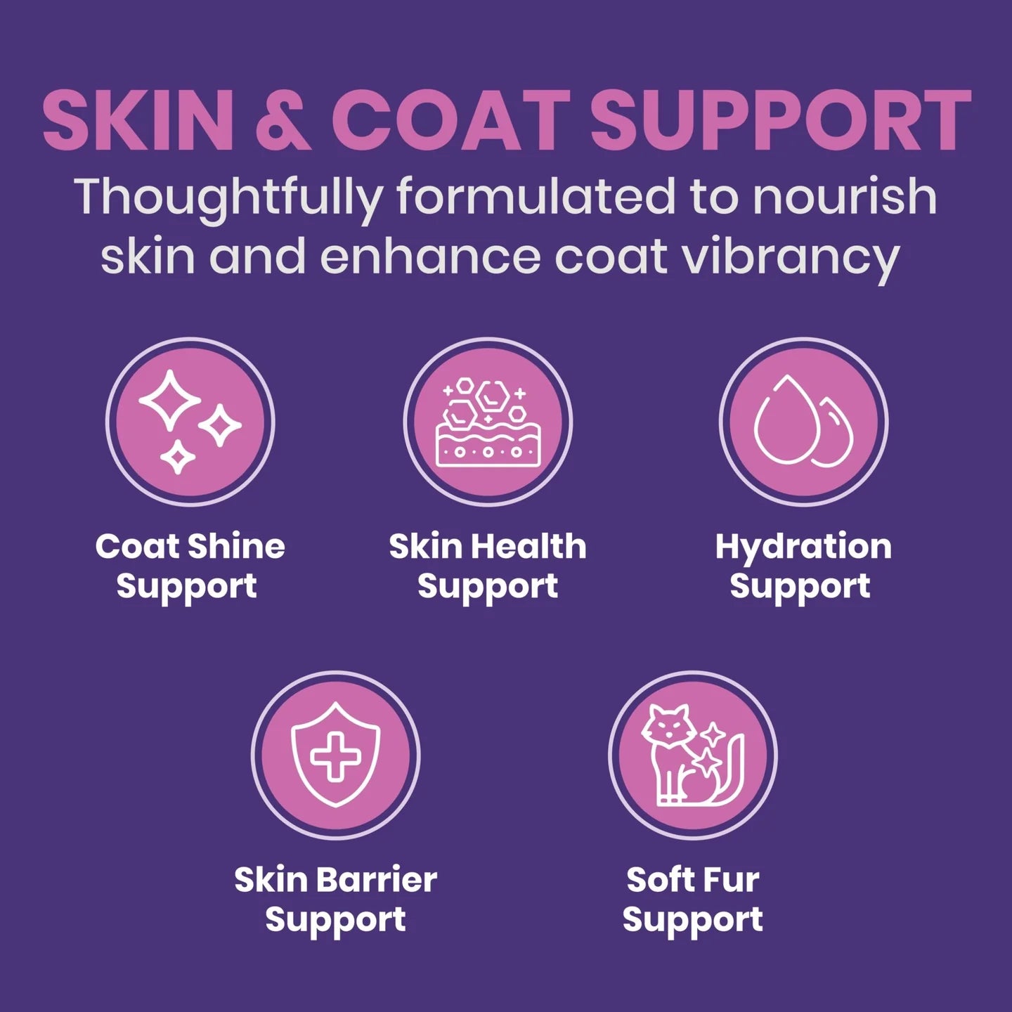 MEOWTAMINS Skin & Coat Soft Chew 60CT For Cats